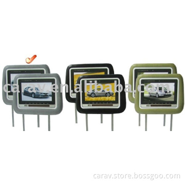 7&quot; Headrest Car TFT-LCD DVD Monitor with Pillow